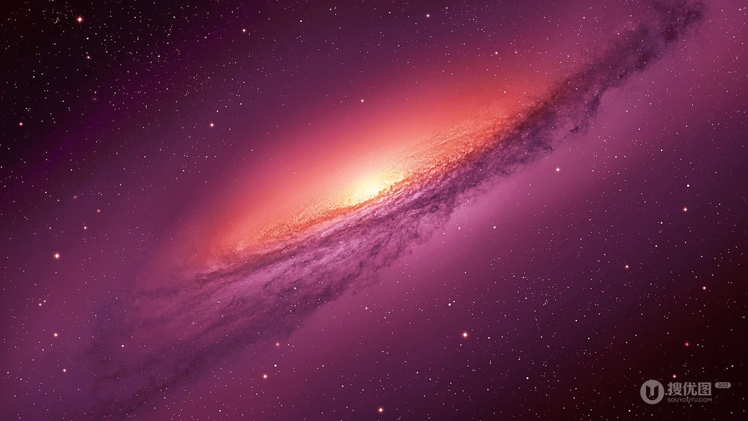 炫丽唯美的宇宙星云，神奇浩瀚的宇宙桌面壁纸图片