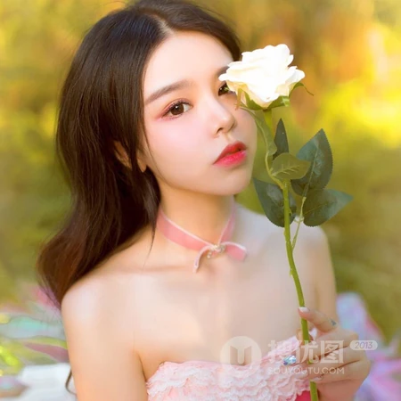 美丽姑娘嫁人啦，高颜值女生婚纱摄影头像图片
