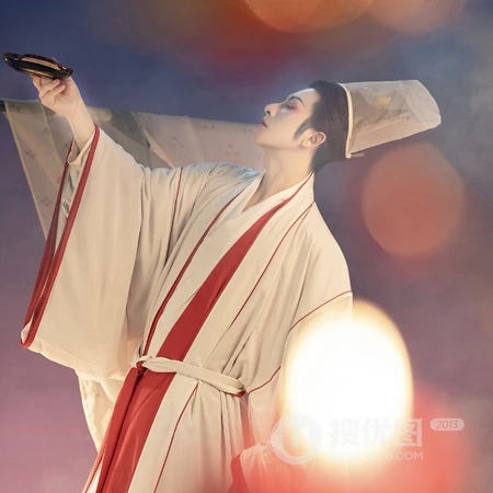 抖音最火女观音男模古代美男主题摄影QQ头像