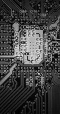 科技风手机线路板创意手机壁纸