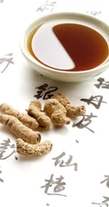 冬虫夏草图片，长在土里新鲜的冬虫夏草花唯美图片