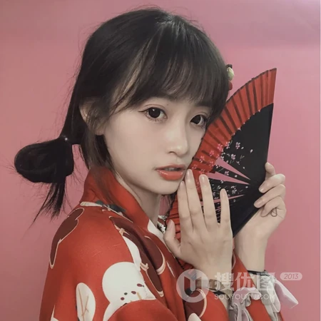 日式和服cosplay小姐姐QQ头像4月14日推荐