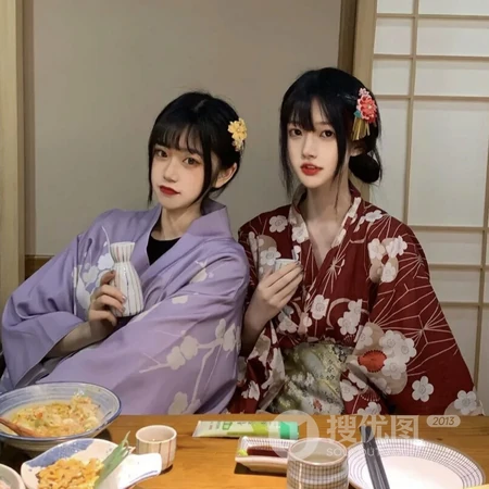 日式和服cosplay小姐姐QQ头像4月14日推荐