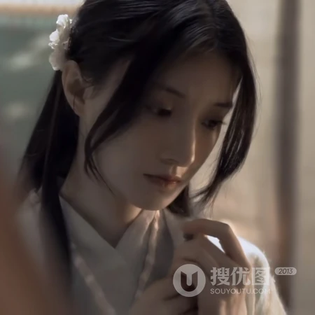 灵气十足的古代少女古风头像图片
