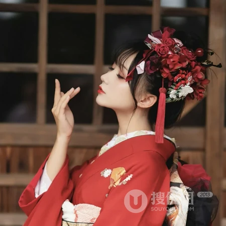 灵气十足的古代少女古风头像图片