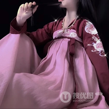创意十足的不露脸汉服小姐姐闺蜜头像