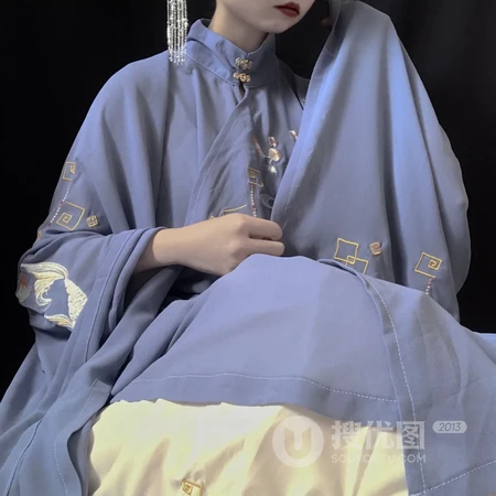 创意十足的不露脸汉服小姐姐闺蜜头像