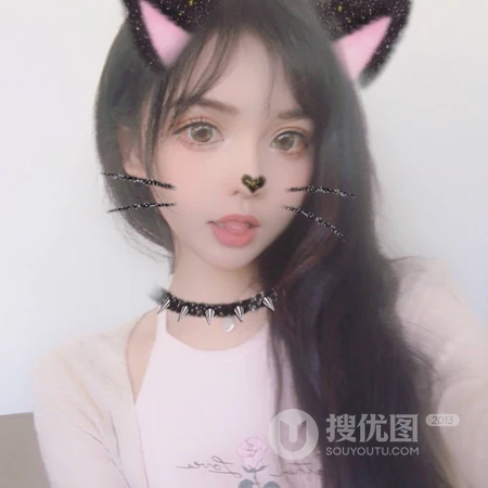 大辫子清纯可爱的高校校花女生头像