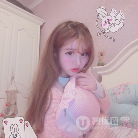 大辫子清纯可爱的高校校花女生头像