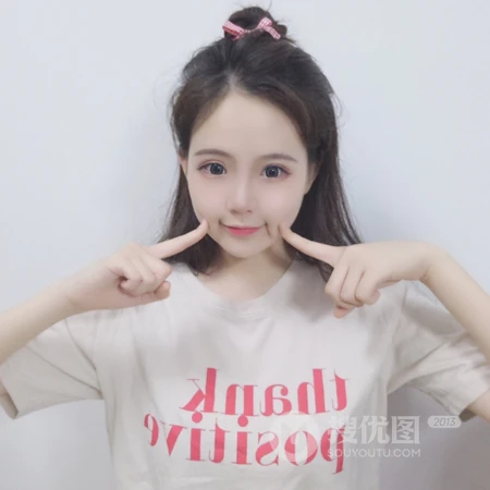 大辫子清纯可爱的高校校花女生头像