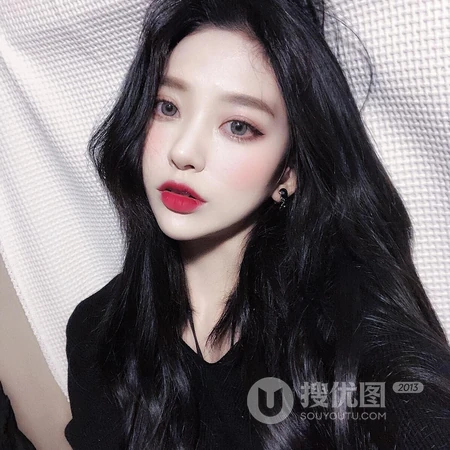 仙气十足的长发女生唯女生生头像图片