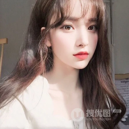 仙气十足的长发女生唯女生生头像图片