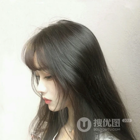 仙气十足的长发女生唯女生生头像图片