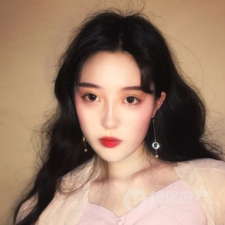仙气十足的长发女生唯女生生头像图片