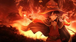 漫画小说《为美好的世界献上祝福》大法师人物插画鉴赏