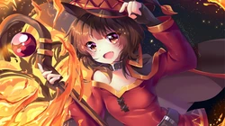 漫画小说《为美好的世界献上祝福》大法师人物插画鉴赏
