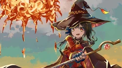 漫画小说《为美好的世界献上祝福》大法师人物插画鉴赏