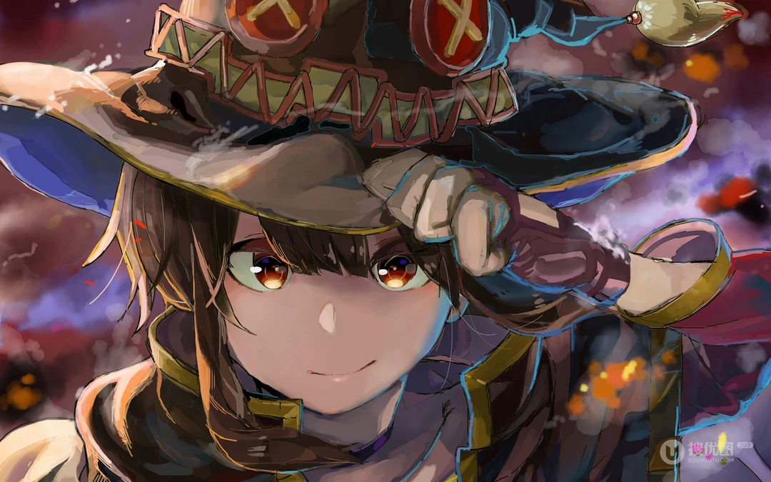 漫画小说《为美好的世界献上祝福》大法师人物插画鉴赏
