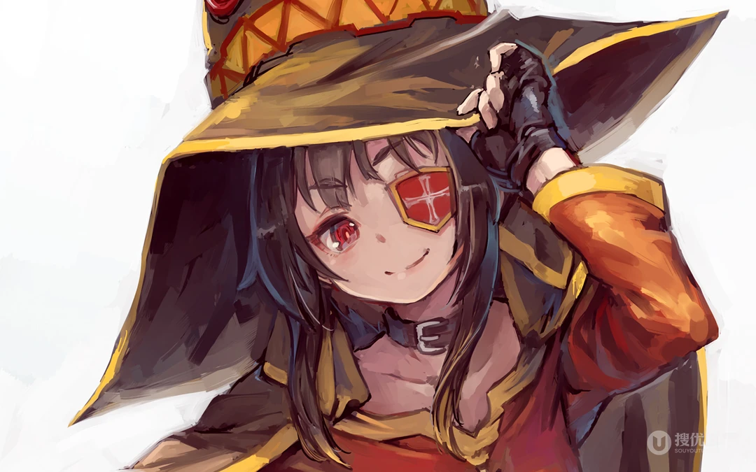 漫画小说《为美好的世界献上祝福》大法师人物插画鉴赏