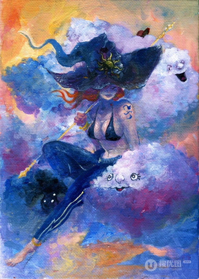 暗黑油画风海贼王反派人物图片鉴赏