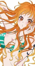 海贼王女主角娜美超气质的一组插画图片