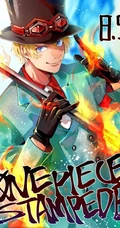 海贼王炫彩朋克风插画图片4月14日鉴赏