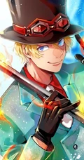 海贼王炫彩朋克风插画图片4月14日鉴赏