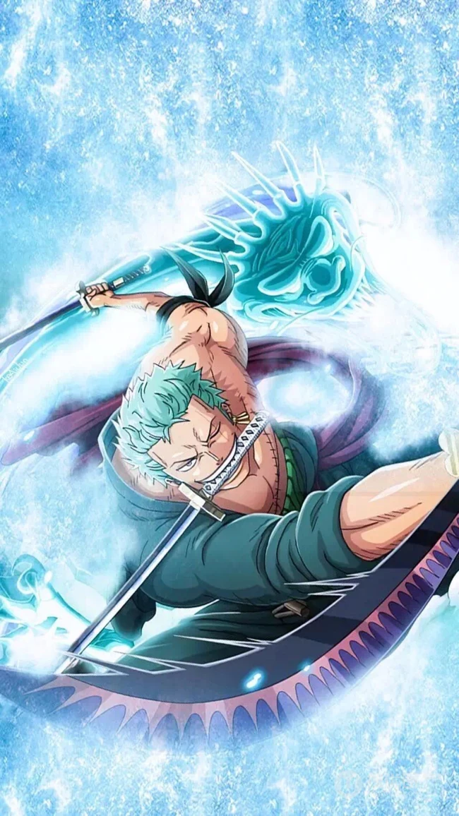 海贼王炫彩朋克风插画图片4月14日鉴赏
