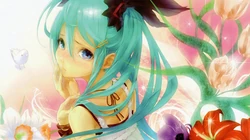 动漫人物初音未来绚丽壁纸4月14日