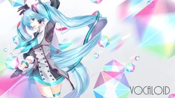 动漫人物初音未来绚丽壁纸4月14日
