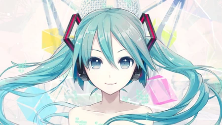 动漫人物初音未来绚丽壁纸4月14日