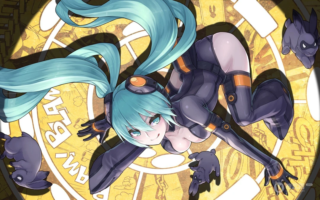 动漫人物初音未来绚丽壁纸4月14日