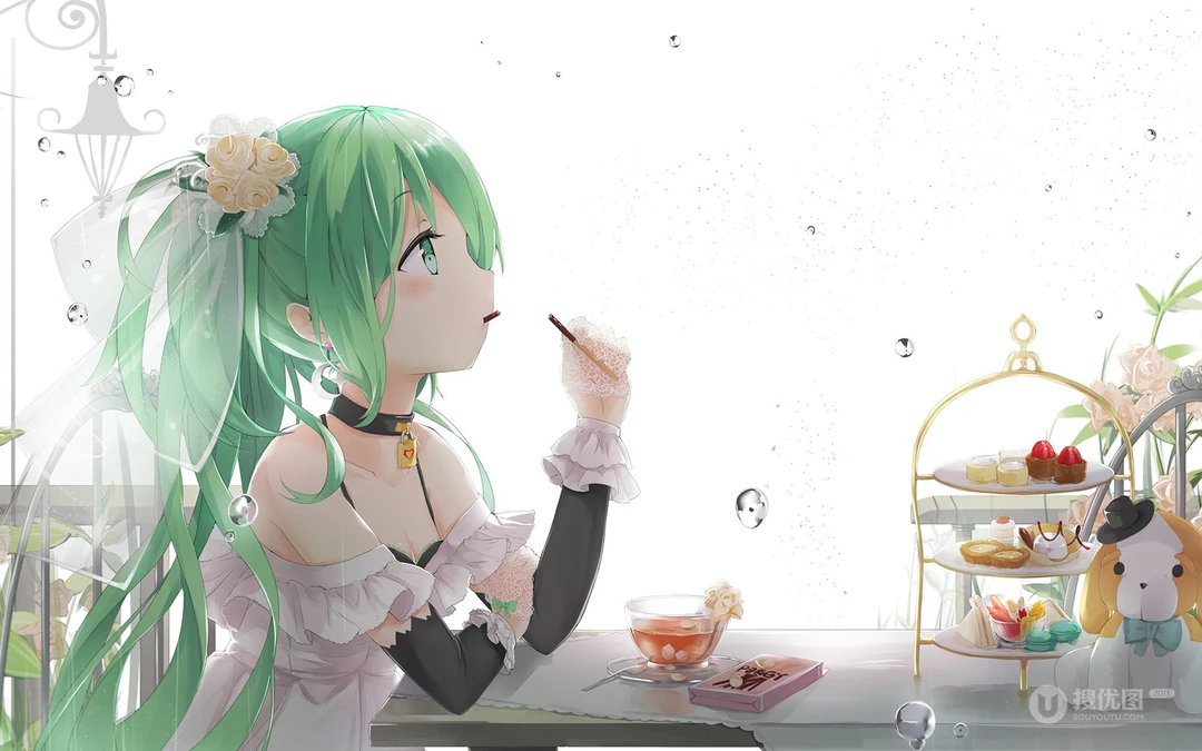 动漫人物初音未来绚丽壁纸4月14日