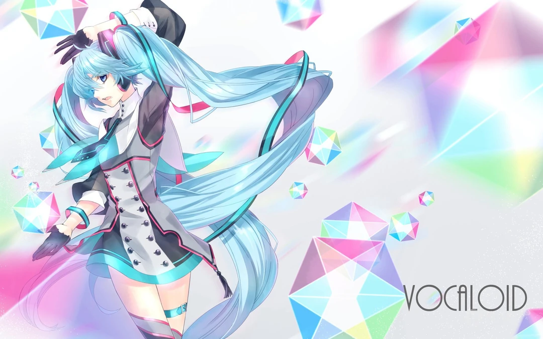 动漫人物初音未来绚丽壁纸4月14日