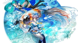 动漫人物初音未来绚丽壁纸4月14日