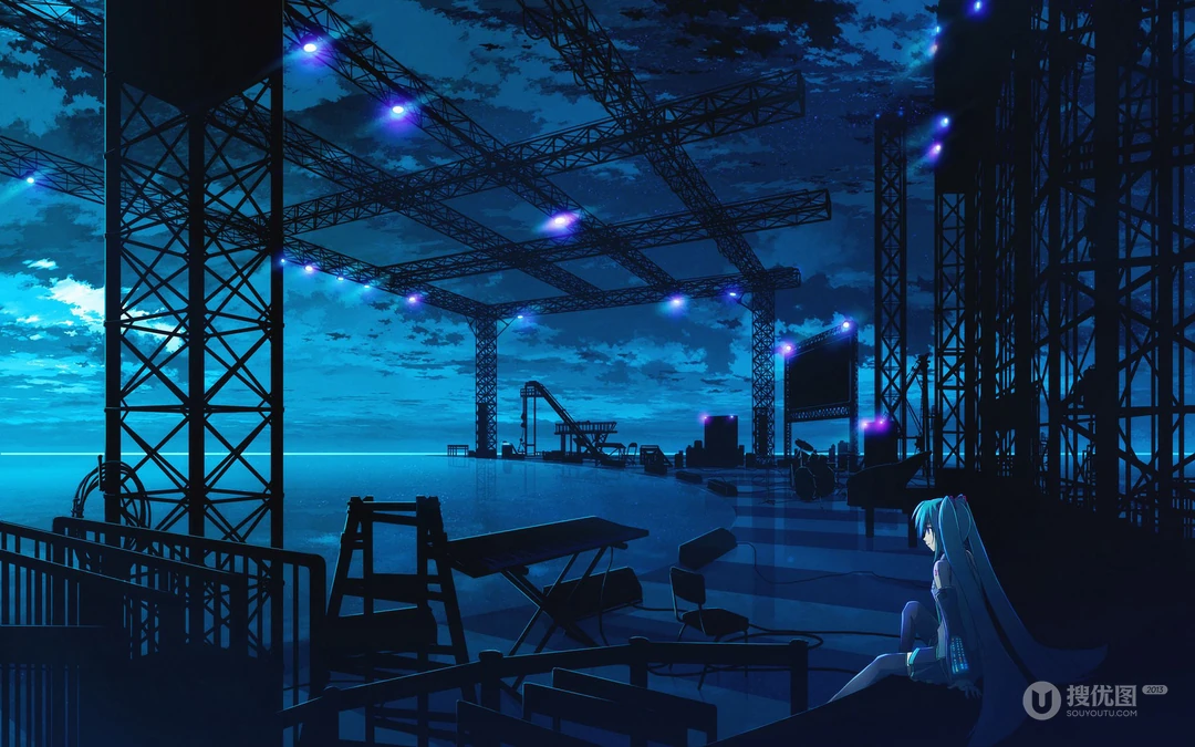 初音未来电脑桌面背景4月14日推荐二