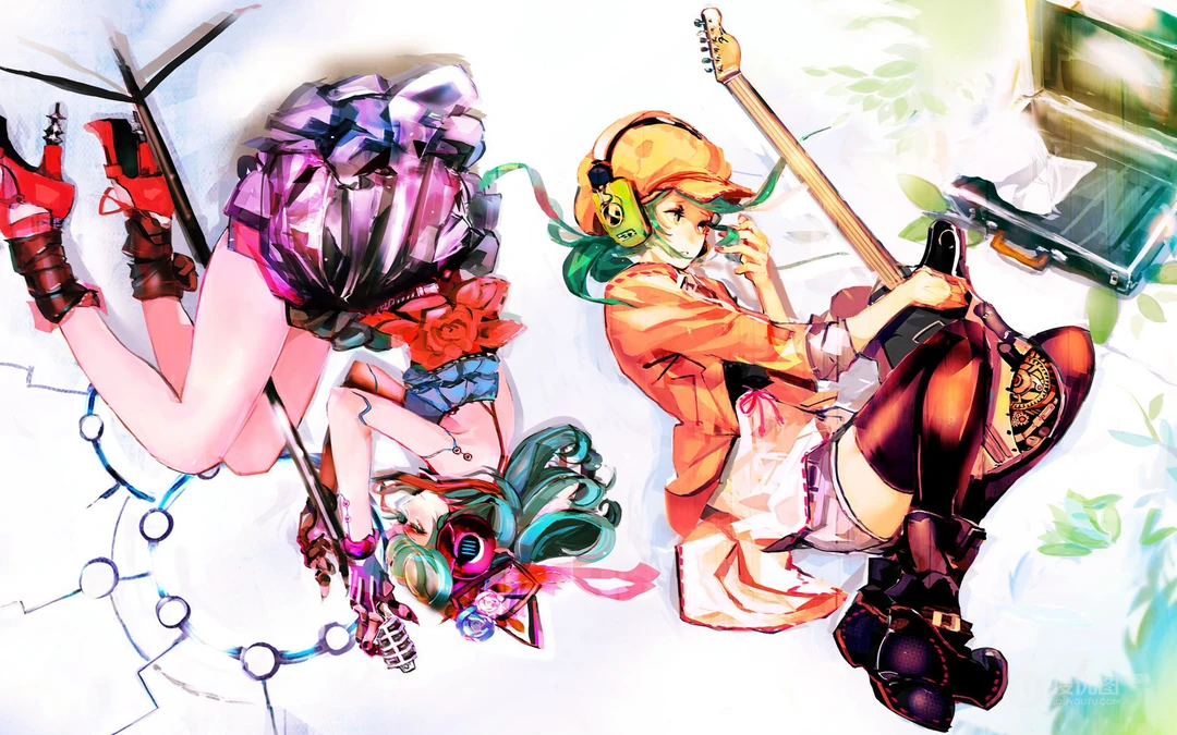 初音未来电脑桌面背景4月14日推荐二