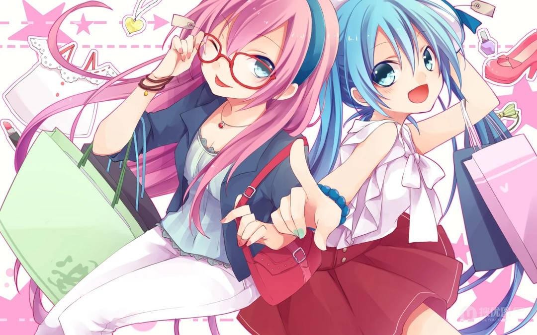 初音未来电脑桌面背景4月14日推荐二