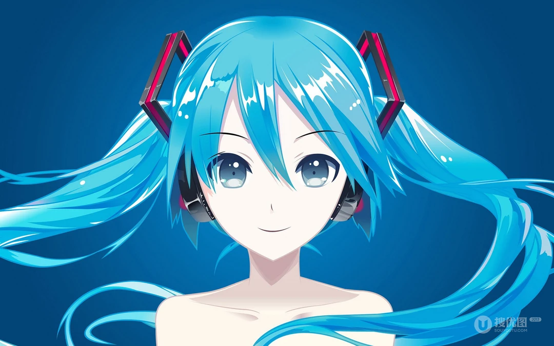 初音未来电脑桌面背景4月14日推荐二