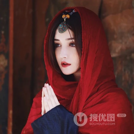 充满异域风情的女生头像图片