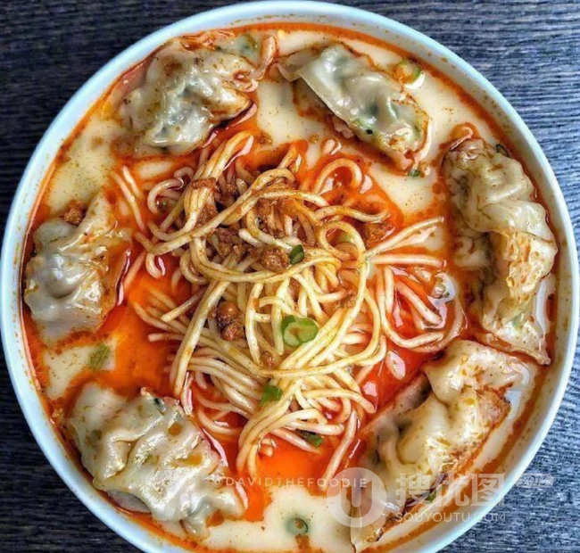 各类面食图片，海鲜汤面，炒面图片大全 第6张