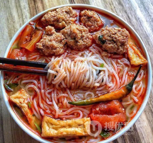 各类面食图片，海鲜汤面，炒面图片大全 第4张