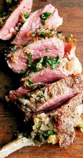 美味的烤肉，烧烤海鲜美食手机壁纸