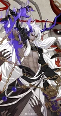阴阳师精美同人动漫图片，唯美动漫阴阳师茨木&吞吞插画图片