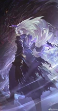 阴阳师精美同人动漫图片，唯美动漫阴阳师茨木&吞吞插画图片