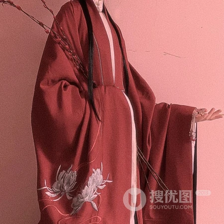 我的意中人会踏着七色彩云前来娶我，古风新娘装美人头像图片