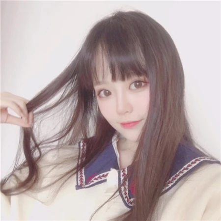 可爱的长发大眼妹子头像图片