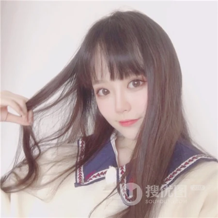 可爱的长发大眼妹子头像图片