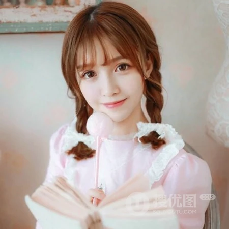 大眼可爱女生的可爱表情头像图片