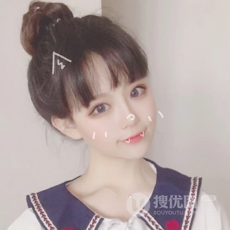 大眼可爱女生的可爱表情头像图片